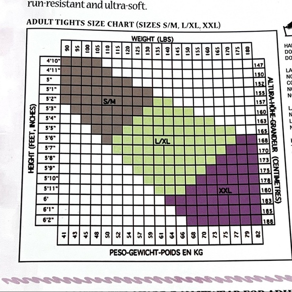 Euroskins Adult Convertible Tights 210-NR - L/XL - Picture 5 of 7